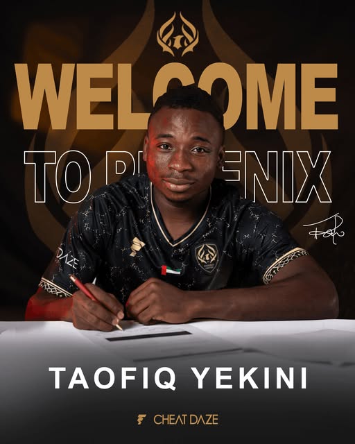 Phoenix United Instagram post: Welcome to Phoenix, Taofiq Yekini.